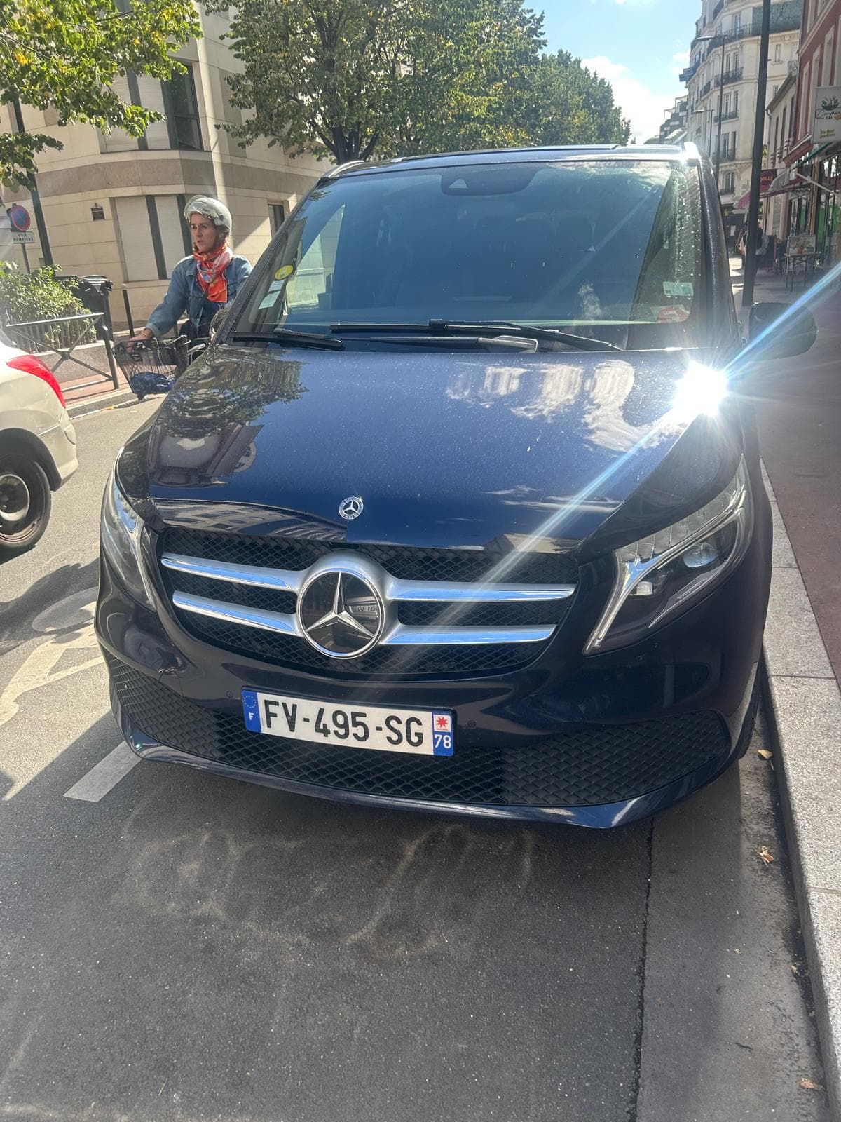 Mercedes — Ön üç çeyrek